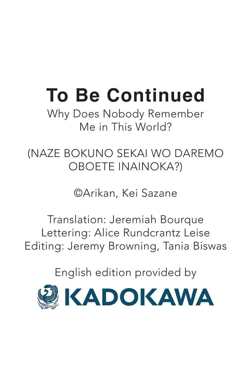 Naze Boku No Sekai Wo Daremo Oboeteinai No Ka? Chapter 58.5 27